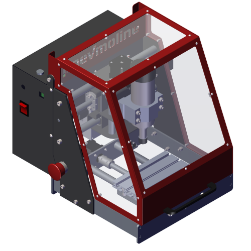 Учебный фрезерный станок с ЧПУ Пневмолайн FCNC-2