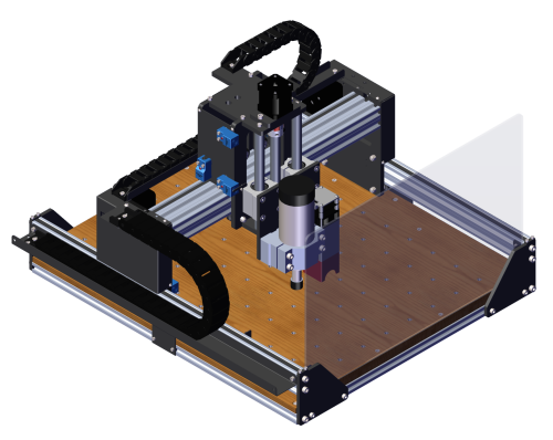 Учебный фрезерный станок с ЧПУ Пневмолайн FCNC-5