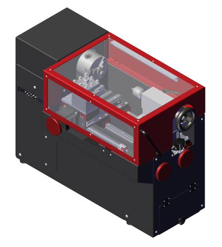 Учебный токарный станок с ЧПУ Пневмолайн TCNC-1